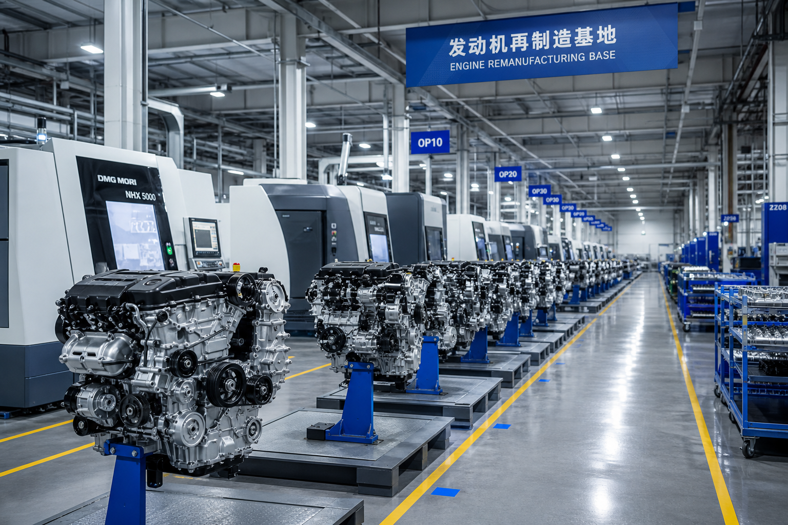 CK PowerTech engine remanufacturing plant